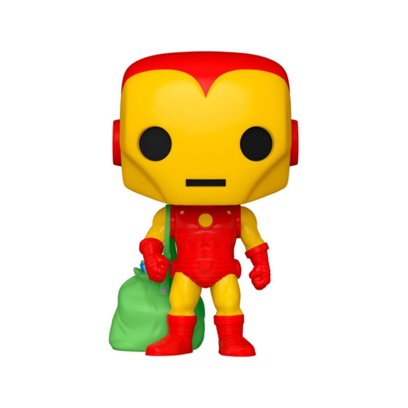Funko Pop Marvel Holiday Iron Man W/Bag