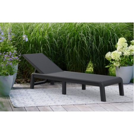 Tumbona Resina Mallorca Antracita