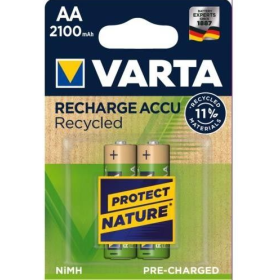 Pilas Recargables AA 2 Unidades
