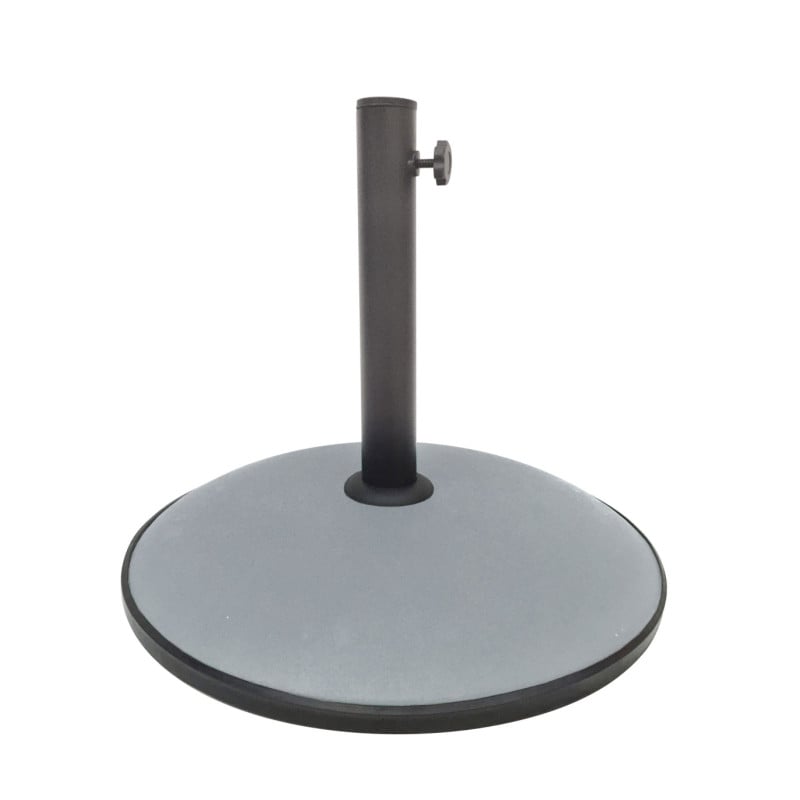 Soporte Sombrilla Gris Cemento 15 kg