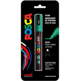 Rotulador Posca PC-5M Verde