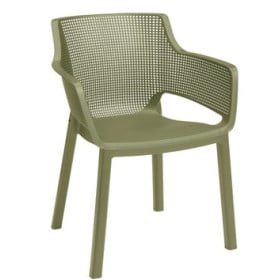 Sillón Resina Elisa Verde