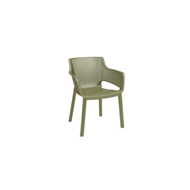 Sillón Resina Elisa Verde