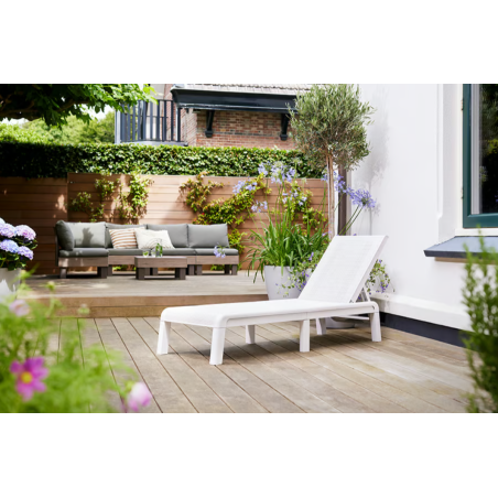 Tumbona Resina Mallorca Blanca
