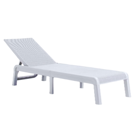 Tumbona Resina Mallorca Blanca