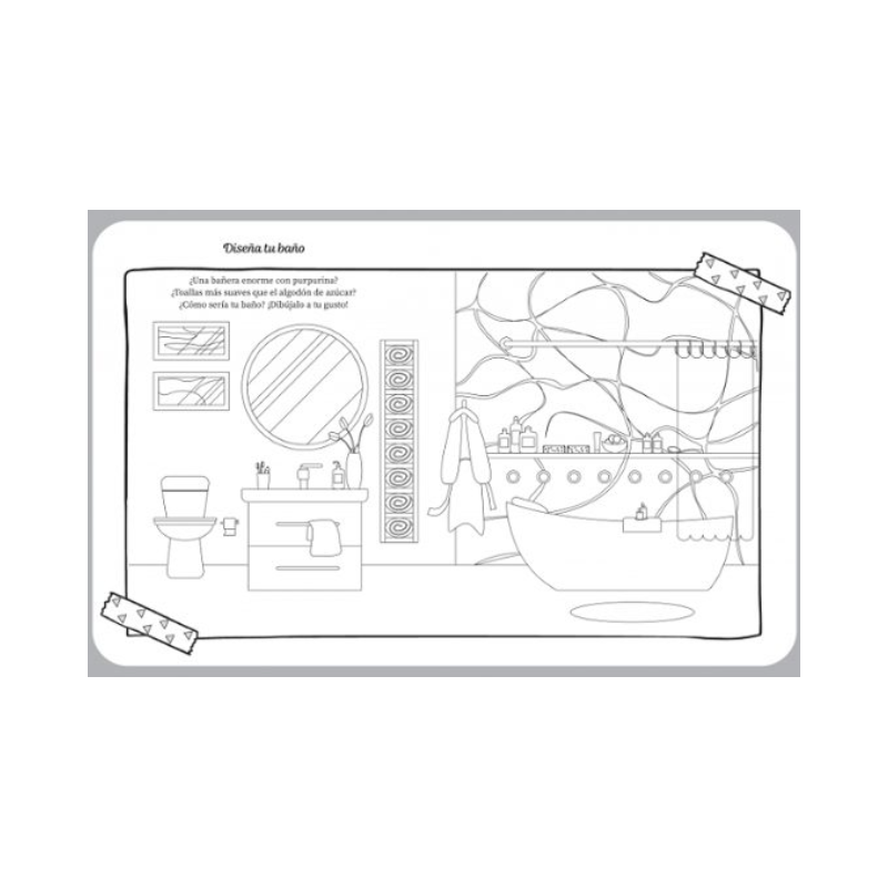 Libro De Colorear De Unicornia