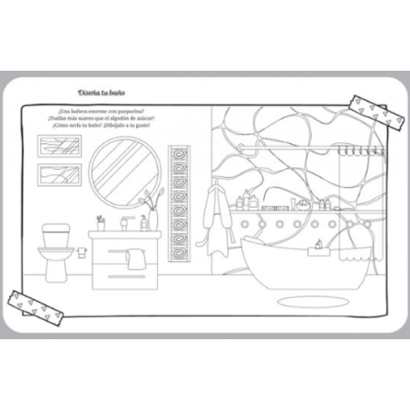 Libro De Colorear De Unicornia