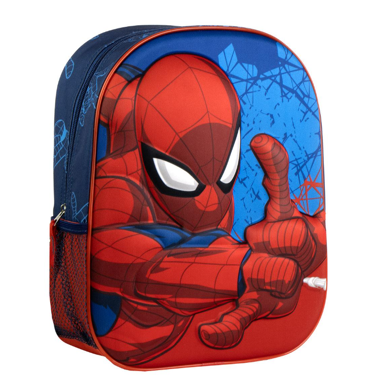 Mochila Spiderman 3D De Vuela al Cole