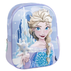 Mochila Frozen 3D De Vuela al Cole