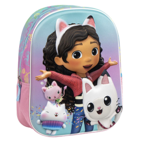 Mochila La Casa De Gabby 3D De Vuelta al Cole