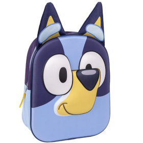 Mochila Infantil Bluey Orejitas 3D De Vuelta al Cole
