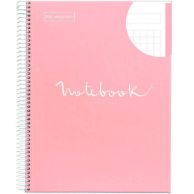 Cuaderno A4 80 Hojas 90 gr Rosa Emotions