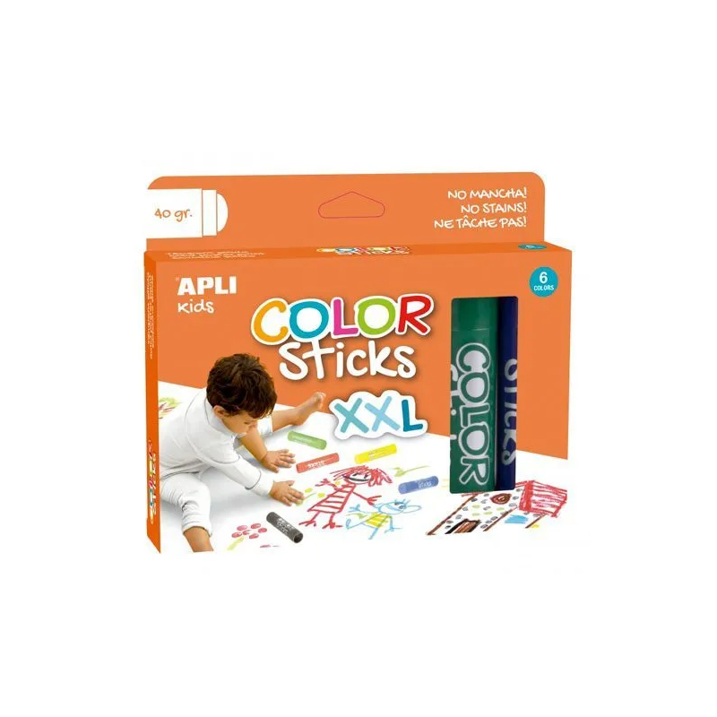 Color Stick Colores Surtidos XXL 6 Ud.