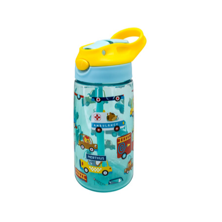 Botella Tritan Coches 450 Ml De Vuelta al Cole