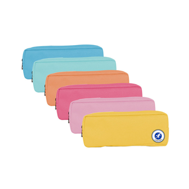 Portatodo Plano 2 Cremalleras Pastel