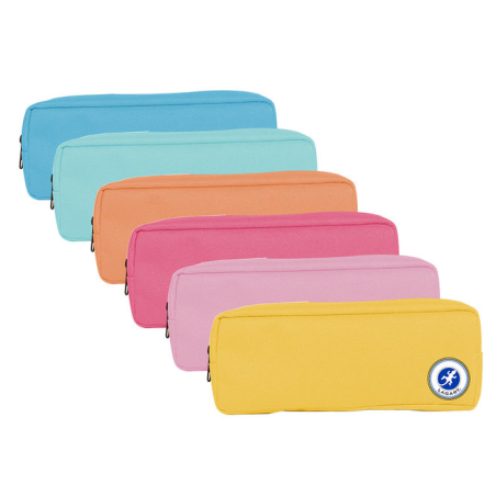 Portatodo Plano 2 Cremalleras Pastel