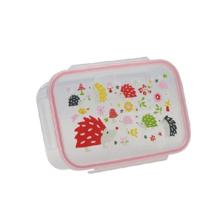 Fiambrera 3 Compartimentos Erizo De Vuelta Al Cole