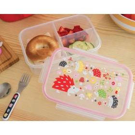 Fiambrera 3 Compartimentos Erizo De Vuelta Al Cole 2