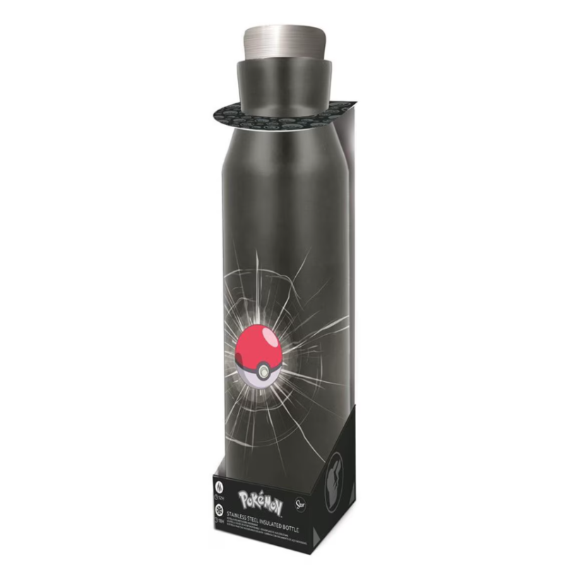 Botella Termo Ac.Inox Pokemon 580 Ml De Vuelta Al Cole