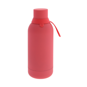 Aurea Botella Acero Inox Coral Red 500 Ml De Vuelta al Cole