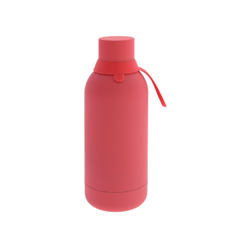 Aurea Botella Acero Inox Coral Red 500 Ml De Vuelta al Cole