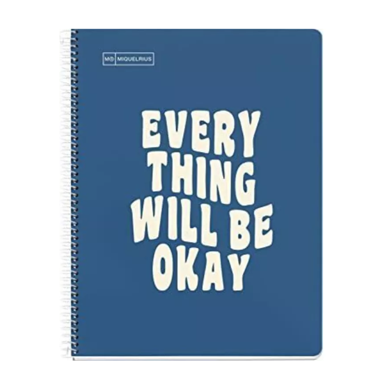 Cuaderno A4 Messages Marino