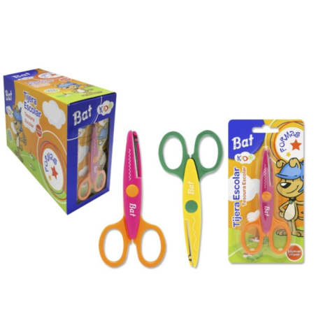 Tijeras Bat Formas En Blíster