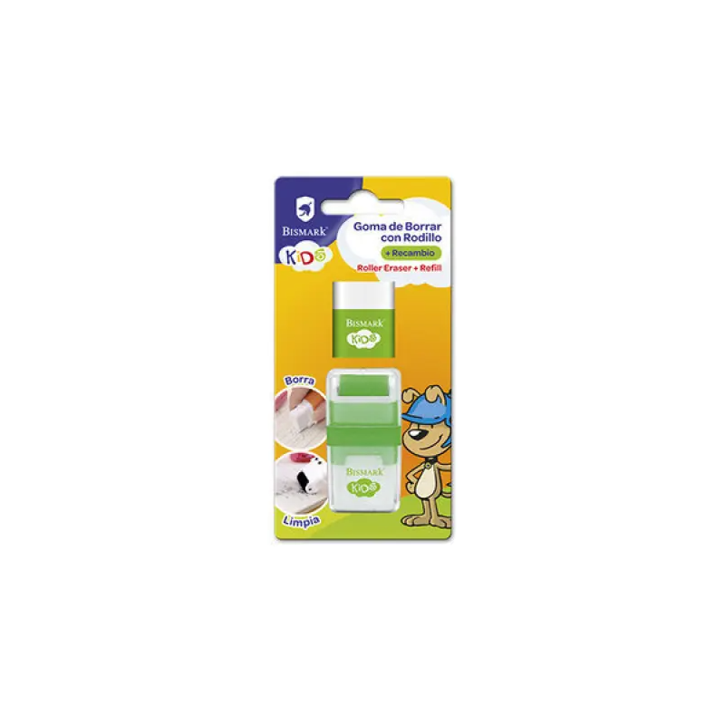 Goma De Borrar Roll On Protector + 1 Recambio Surtido