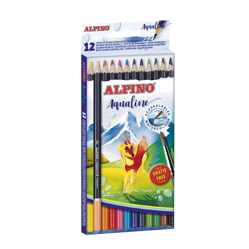 12 Lápices Alpino Aqualine