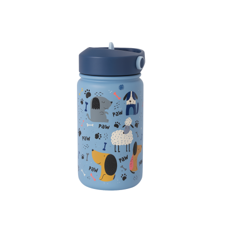 Aurea Botella Térmica 330 Ml Swy Paw Azul De Vuelta al Cole