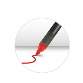 Rotulador Permanente Bismark 3mm Rojo De Vuelta al cole 2