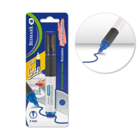 Rotulador Pizarra Azul Punta Redonda