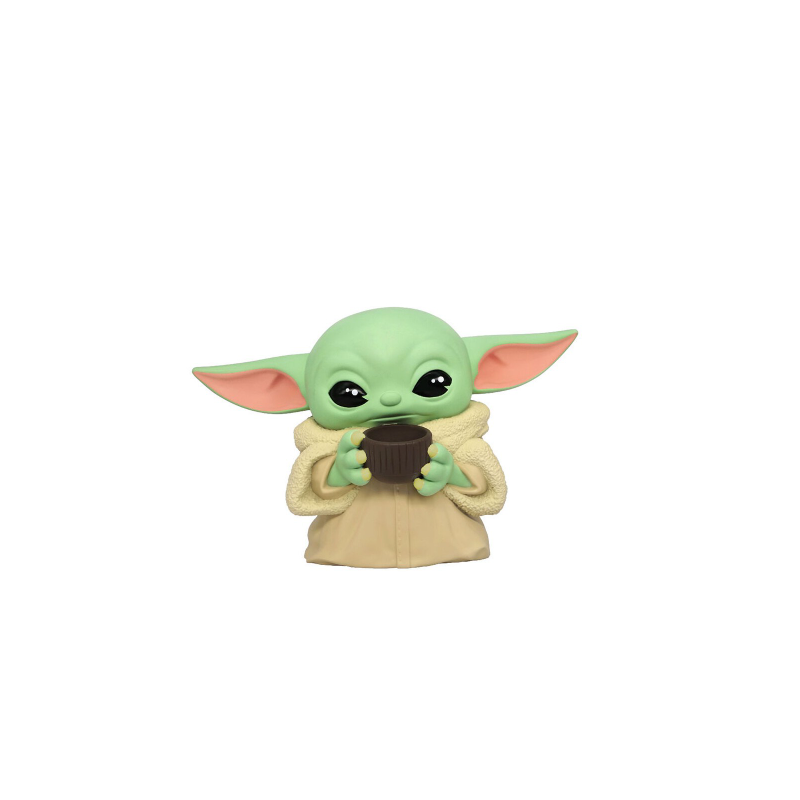 Hucha Baby Yoda Con Taza 20 Cm De Vuelta al Cole