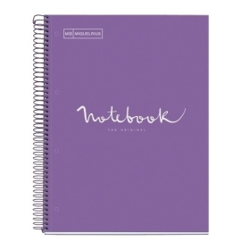 Cuaderno A4 80 Hojas 90 Gr Púrpura Emotions