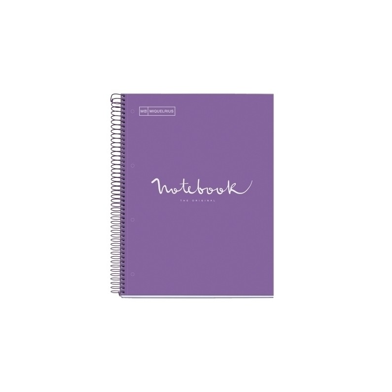 Cuaderno A4 80 Hojas 90 Gr Púrpura Emotions