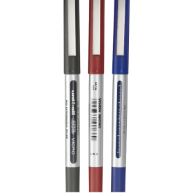 Blíster 3 Bolígrafos Uni-ball Eye Micro – Negro, Azul Y Rojo