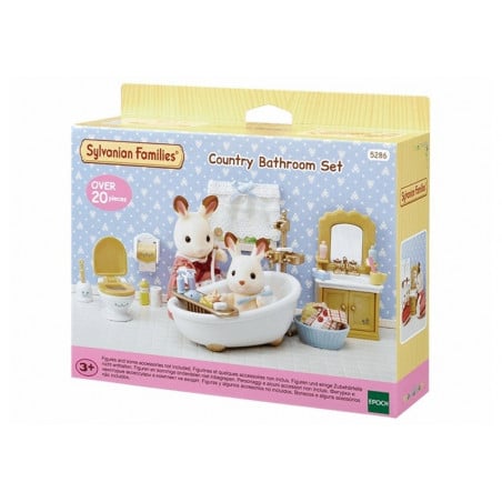 Sylvanian Families Set Baño Country