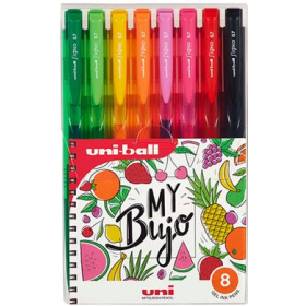 Pack 8 Bolígrafos Gel My Bujo Uni-Ball