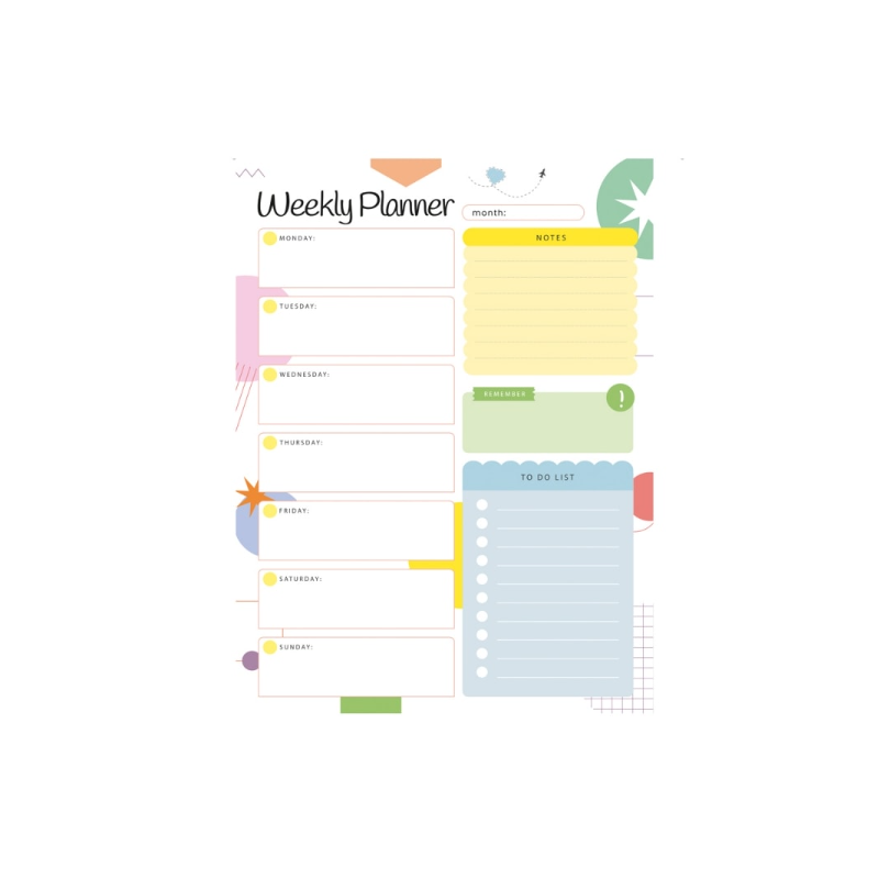 Planner Set Color Experience Alpino