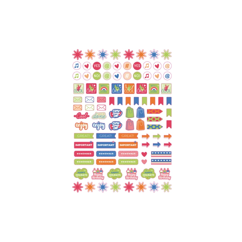 Planner Set Color Experience Alpino