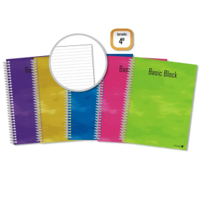 Golden Cuaderno T.N. 4º 80H Pauta 3,5 Mm Surtido 2
