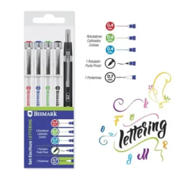 Set 3 Rot. Color Calibrados + Punta Pincel