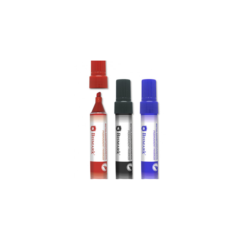 Rotulador Permanente Jumbo Bismark Surtido De 3 Colores