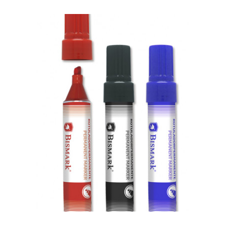 Rotulador Permanente Jumbo Bismark Surtido De 3 Colores