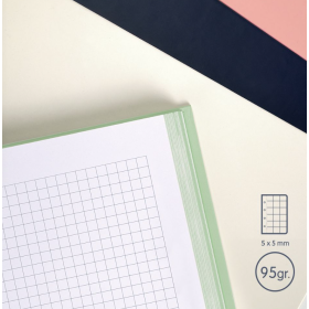 Cuaderno A4 Verde Espiral Cuadricula Milan De Vuelta Al Cole 2
