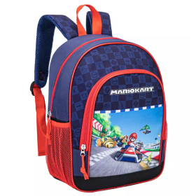 Mochila Super Mario Kart 38 Cm Adaptable De Vuelta Al Cole