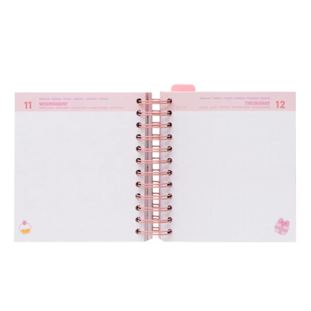 Agenda Escolar Pusheen 2025/26 Día/Página