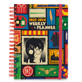 Agenda Escolar Harry Potter 2025/26 Semanal Vuelta AL Cole
