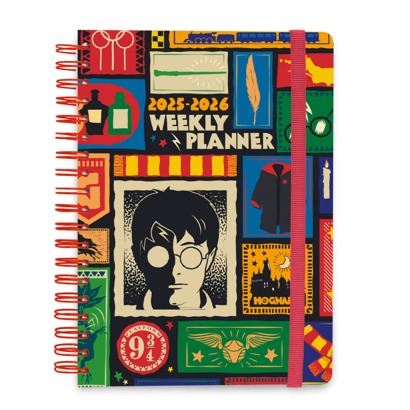 Agenda Escolar Harry Potter 2025/26 Semanal Vuelta AL Cole