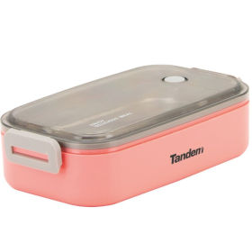 Tandem Fiambrera 700 Ml Rosa Vuelta AL Cole